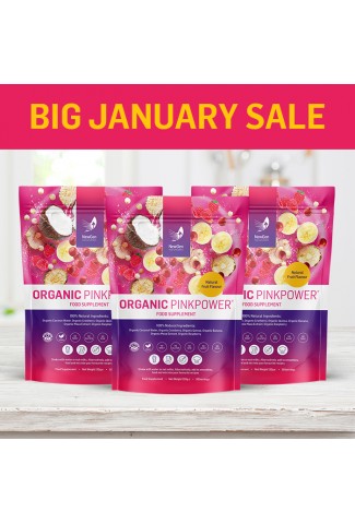 BIG January Sale! - 3 pouches of Organic Pink Power - Normal SRP £136.50
